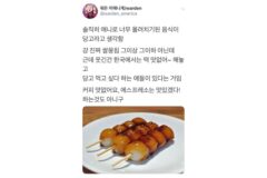 솔직히 애니로 너무 올려치기된 음식이 당고라고 생각함