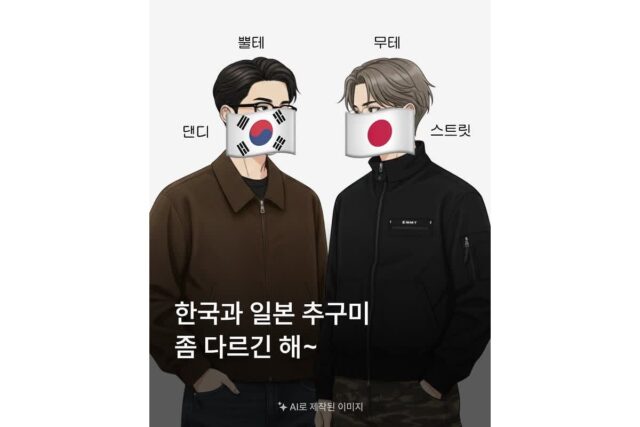 무신사 랭킹으로 보는 한국과 일본의 추구미