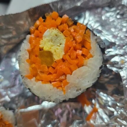 하루 1000줄 팔린다는 당근김밥