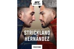 [UFC] 스트릭랜드 vs 에르난데스, 미들급 상위권 격돌