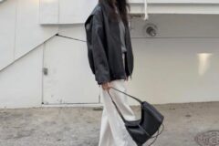 뜻밖의 가성비에 ‘당황’.. 반응 좋은 정려원 가죽자켓 코디