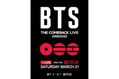 넷플릭스, ‘BTS 컴백 라이브: ARIRANG’ 3월 21일 단독 생중계
