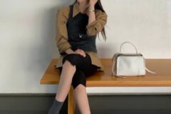 더 단순해졌는데 오히려 좋은 차정원 로에베 가방