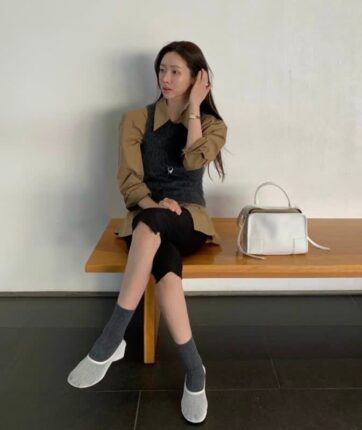 더 단순해졌는데 오히려 좋은 차정원 로에베 가방