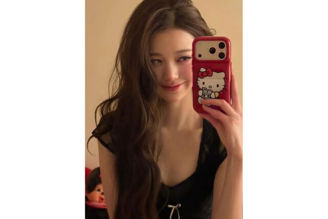 [포토&] “인형이 인형을 들었네”…장원영, 키티보다 더 예쁜 ‘비주얼’