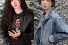 청순에 힙? 논란중인 신시아 가죽자켓VS청자켓 취향은?