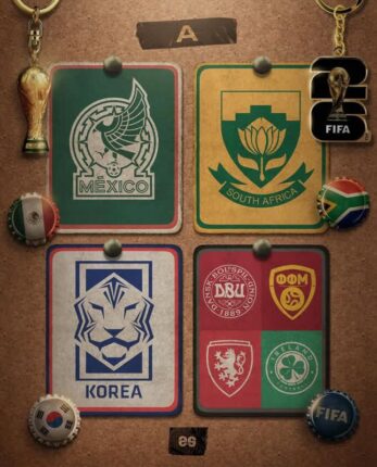 나라별 축구협회 로고로 보는 2026 북중미 월드컵 조편성
