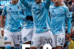 뉴욕시티, 올랜도시티 5-0 대파…MLS서 화력 폭발