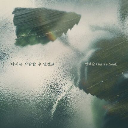안예슬, 신곡 ‘다시는 사랑할 수 없겠죠’ 발매…이별 감성 발라드