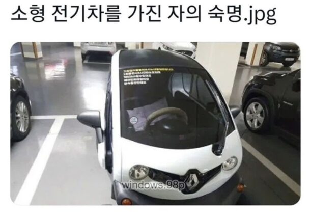 소형 전기차를 가진 자의 숙명.jpg (질문사절)
