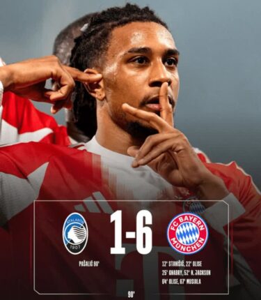 바이에른 뮌헨, 아탈란타 원정서 6-1 대승…챔피언스리그 8강 사실상 확정