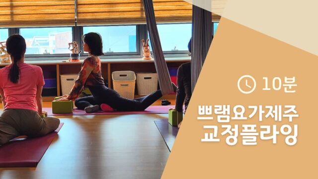 제주 요가 원데이 쁘램요가 플라잉요가 효과 체험