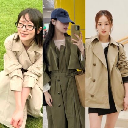 제발 사야 한다는 ‘기본템’ 연예인 트렌치코트 위시리스트 (비율 천재템)