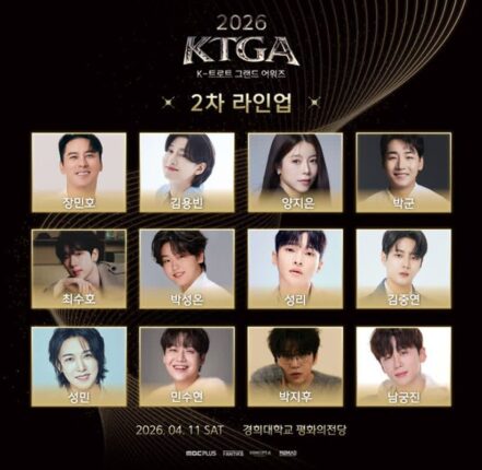 ‘2026 K-트롯 그랜드 어워즈’ 2차 라인업 공개…장민호·양지은 합류