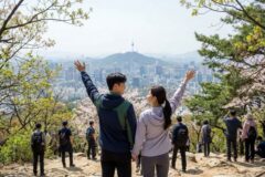 “프사 바꿀 때 됐죠?” 막 찍어도 화보 되는 봄철 서울 등산 데이트 사진 명당 총정리