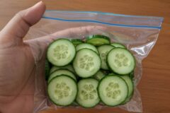 오이는 무조건 냉동실에 얼리세요! 장기간 신선하게 먹을 수 있습니다