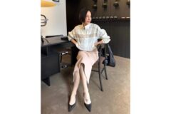 “김나영 윈드브레이커 코디” 검색 폭발! 바람막이에 니트 롱스커트 매치한 조합 보고 “이게 된다고?” 반응 쏟아진 이유