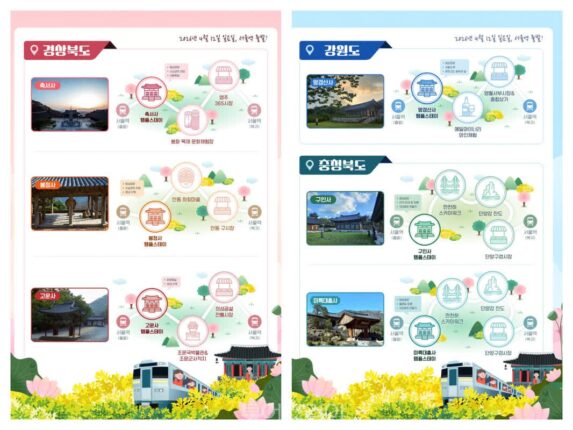 “기차 타고 떠나는 사찰·로컬여행”…중앙선 템플스테이, 4월 12일 출발