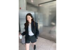 “차정원이 제안하는 모노톤 자켓 스타일링” 사복 여신의 시크한 시티룩