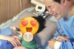 눈물바다 된 분만실… 래퍼 산이 진짜 아빠 됐다