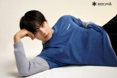 스노우피크 어패럴, 뷔와 함께한 26SS 화보 공개…경계 없는 레이어드 스타일 제안