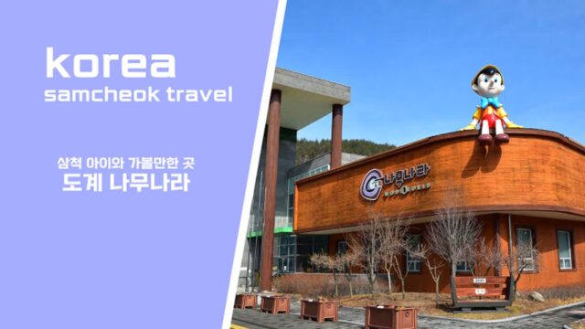 삼척 아이와 가볼만한 곳 찾는다면?｜도계 나무나라 + 피노키오 전시실 후기