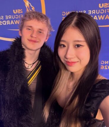 ‘제2의 김연아’ 이해인, 말리닌과 다정한 사진 공개…“진짜 사귀나”