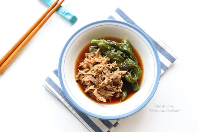 닭가슴살장조림 레시피 부드러운 장조림 도시락반찬
