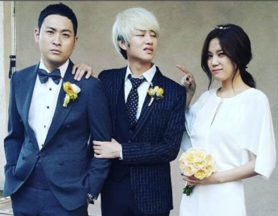 동료 연예인 결혼식장에서 눈물흘리는 민폐 하객
