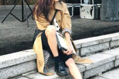 연예인 트렌치코트 코디 보면… 나만 잘못 입고 있었음