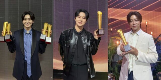 ‘미스터트롯3’ 출신 3인방, K-트롯 어워즈서 빛났다…김용빈 4관왕 쾌거