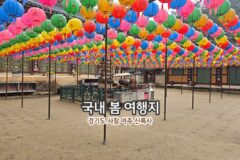 서울 근교 나들이 국내 봄 여행지 경기도 사찰 여주 신륵사