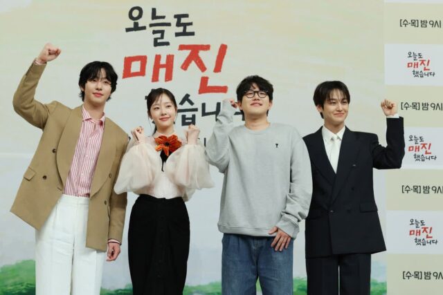 [포토&] ‘케데헌’의 안효섭, 글로벌 스타서 청년 농부로…’오늘도 매진했습니다’ 제작발표회 현장