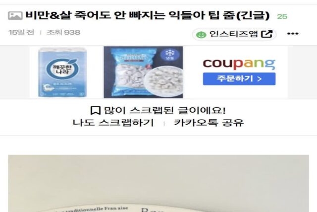 비만&살 죽어도 안 빠지는 익들아 팁 줌(긴글)