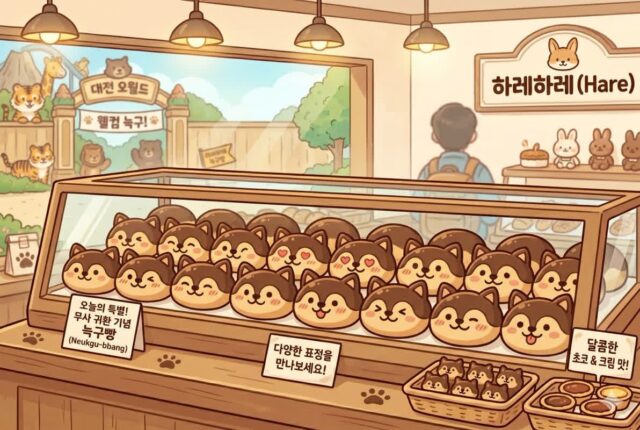 ”보이자마자 팔린다?” 대전 뒤흔든 늑구빵 오픈런 대란의 실체