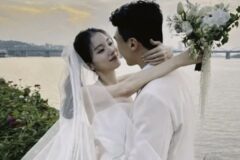 “막내가 벌써 시집을…” 레이디스 코드 주니 결혼, 애슐리·소정 눈물의 축가 현장