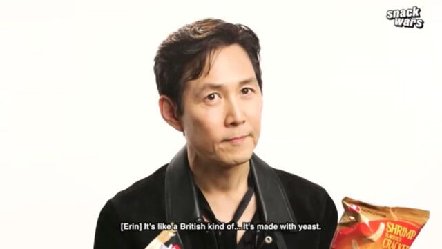영국 국민과자를 먹어본 이정재 반응.youtube