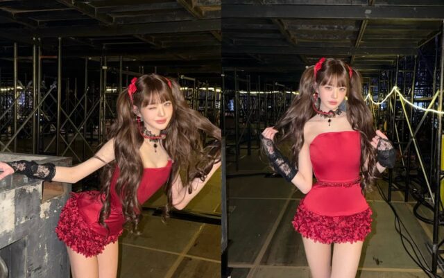 장원영, 코르셋 드레스로 완성한 인형 비주얼…비율이 다 했다