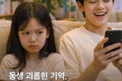 동생 괴롭힌 기억, 첫째는 까먹을 확률 87%