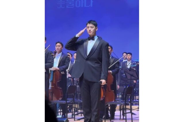 “130억 완납 후 첫 근황” 차은우, 군악대 행사서 포착…무슨 상황