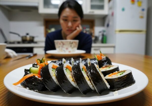 김밥은 꼭 ‘여기’에 보관하세요. 일주일 지나도 새것처럼 맛있습니다