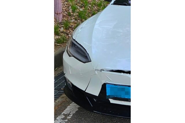 쇼킹한 셀프랩핑 테슬라차주