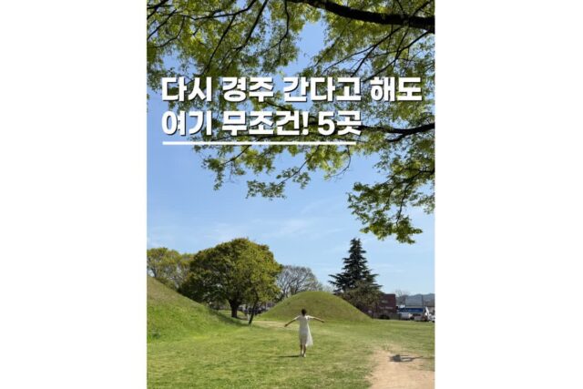 경주 황리단길 놀거리 간식 먹거리 가볼만한곳 총정리 5