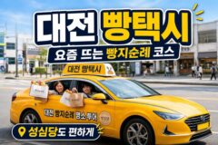 대전 빵택시 뭐길래? 성심당 빵지순례까지 편하게 도는 신상 여행법