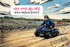 태안 안면도 ATV 체험 신명나는 태안 놀거리 꽃지카트장