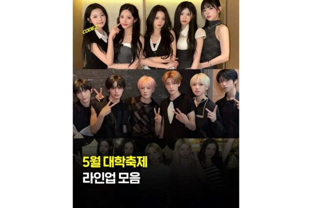 5월 대학교 축제 라인업 & 일정