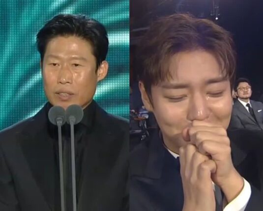 “최우수 연기상 기대했는데…” 유해진 대상 순간, 박지훈 결국 울컥