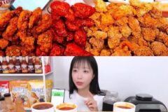 치킨 100조각 + 음료수 4통 먹고 나서 쯔양 혈당