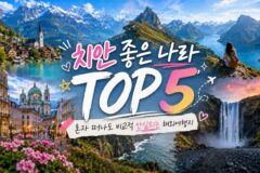 세계 치안 순위 TOP 5 혼자 배낭여행 해도 문제 없는 가장 안전한 해외 여행지