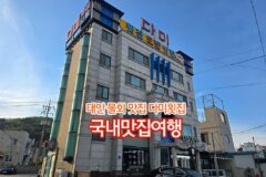 태안 물회 맛집 다미횟집 – 국내 맛집 여행